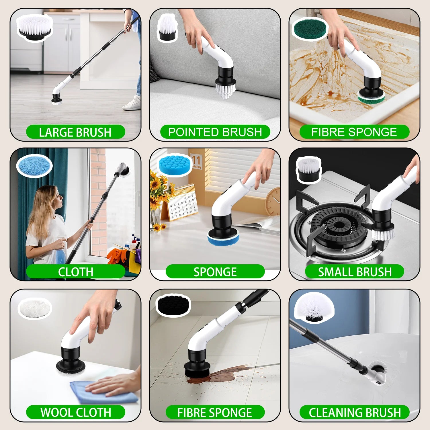Power Scrub Pro™ – Effortless Deep Cleaning Tool
